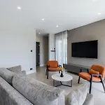 Beachfront Luxury Mare, Featuring A Heated Pool, Fitness Area, And Sauna Villa