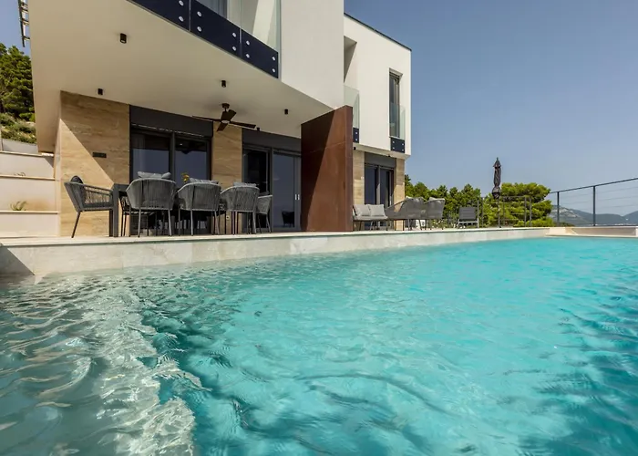 Beachfront Luxury Mare, Featuring A Heated Pool, Fitness Area, And Sauna * Potomje